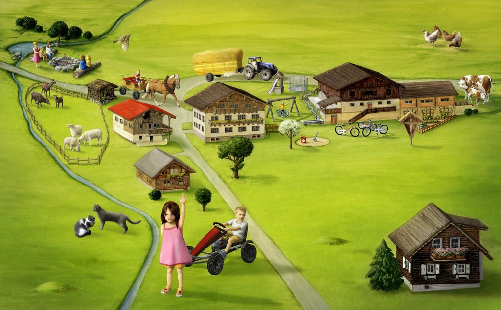 Ferienwohnungen Schwabhof 클레이날 외부 사진